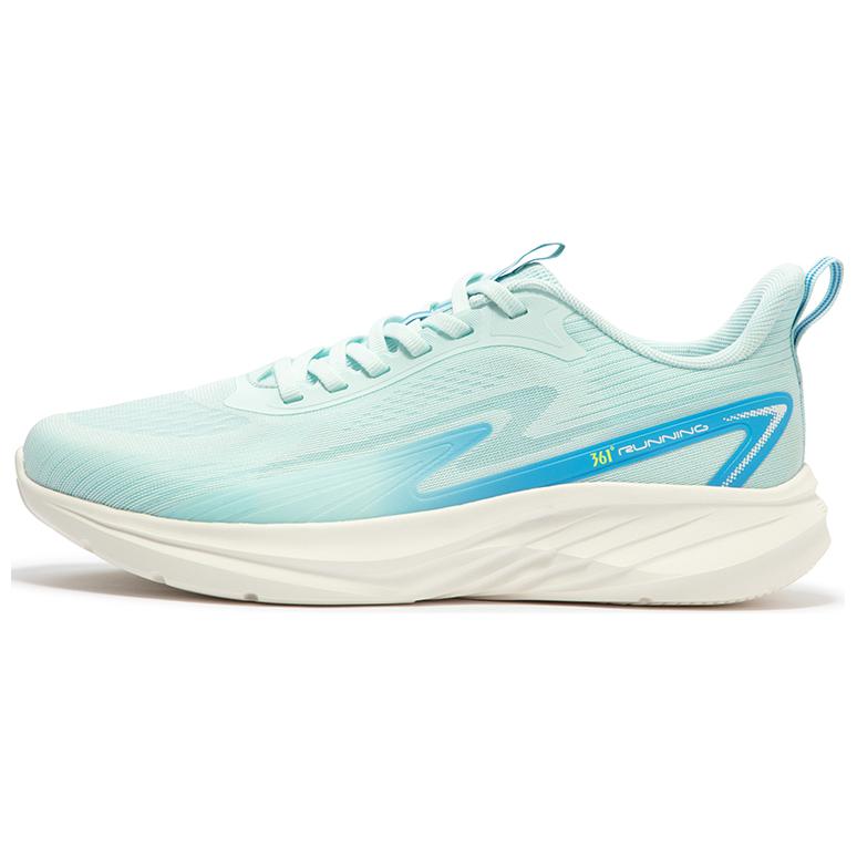 361° Comfortable And Breathable Cushioning, Wear Resistant Low top Running Shoes Men’s Blue White