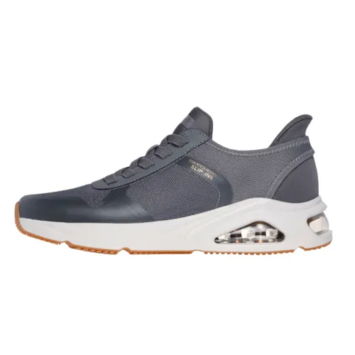 Skechers Slip Ins Low top Casual Running Shoes Men's Gray