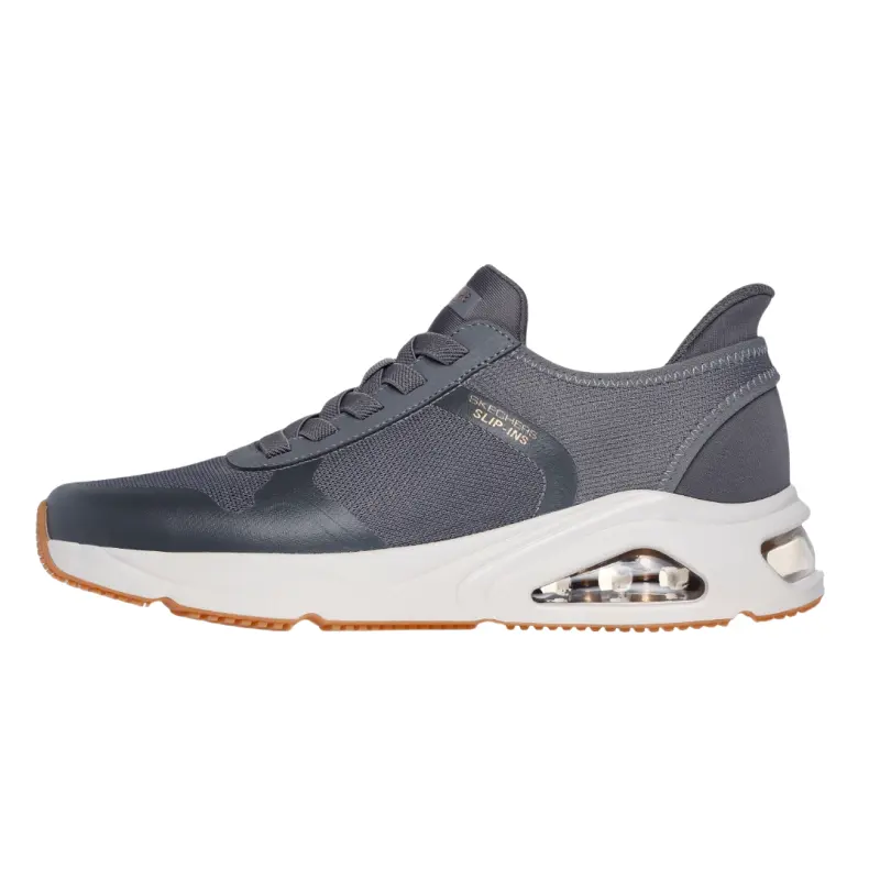 Skechers Slip Ins Low top Casual Running Shoes Men's Gray