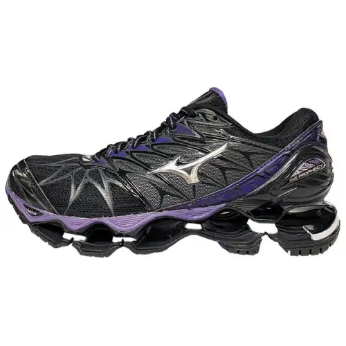 Mizuno Wave Prophecy 7 'Black Purple' Women's