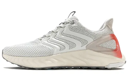 PEAK Cushioning Abrasion Resistant Breathable Low top Running Shoes Men's Light Heather Gray
