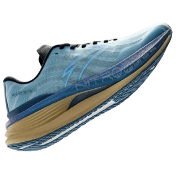Anta Champion 3rd Gen PRO Anti Slip Wear Resistant Low Top Nitrogen Technology Sprint Running Shoes Men’s Blue Black
