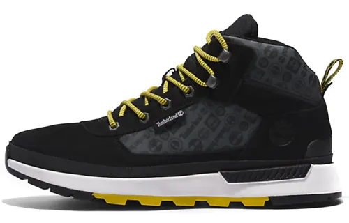 Timberland Field Trekker Field Trekker Hiker Leather Slip Resistant Abrasion Resistant High top Outdoor Shoes Black