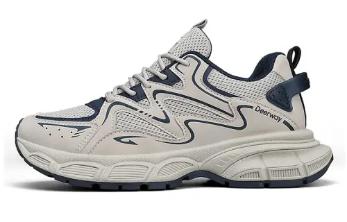 DEERWAY Summer Casual Athletic Shoes Height Increasing, Abrasion Resistant, Lightweight, And Breathable Low top