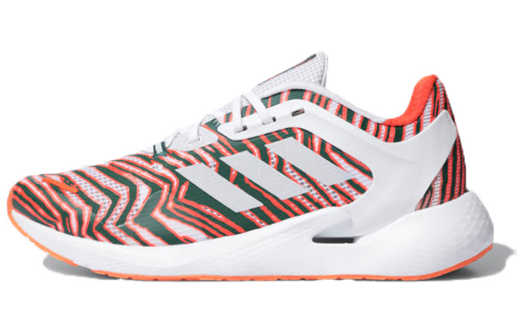 Adidas Alphatorsion Cushioning Breathable Low top Casual Running Shoes Men's White Red Green