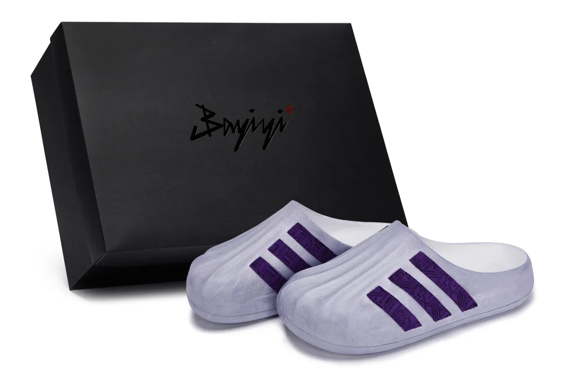 Adidas Originals AdiFOM SUPERSTAR MULE Closed Toe Slippers Unisex Purple