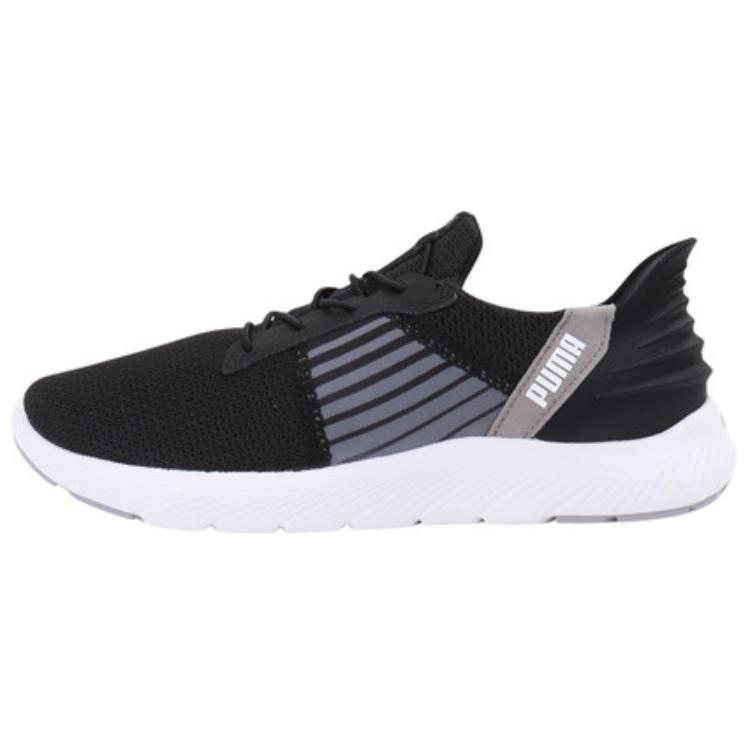 PUMA Softride Slip Resistant Abrasion Resistant Low top Casual Running Shoes Women's Black White