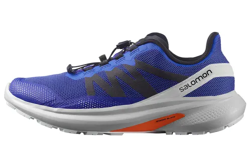 SALOMON Hypulse Fabric Abrasion Resistant Low top Running Shoes Men's Blue