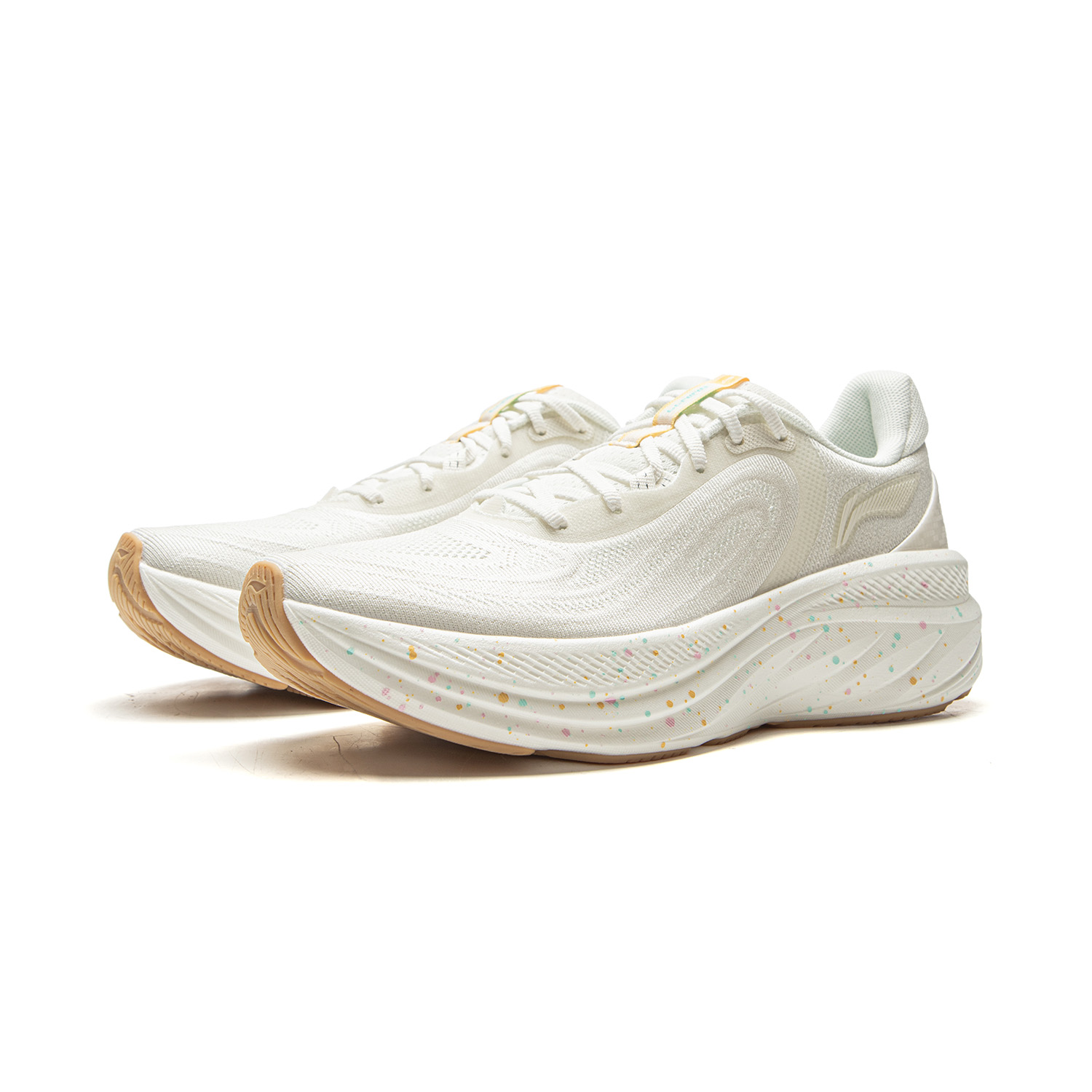 Li Ning Leisurely V2 Cushioning Slip Resistant Abrasion Resistant Breathable Low top Casual Running Shoes Women’s