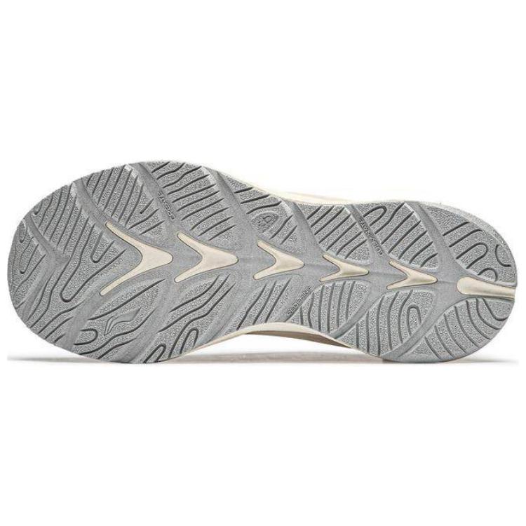 Li Ning Cushioning, Wear Resistant Low top Casual Running Shoes Men’s White Blue