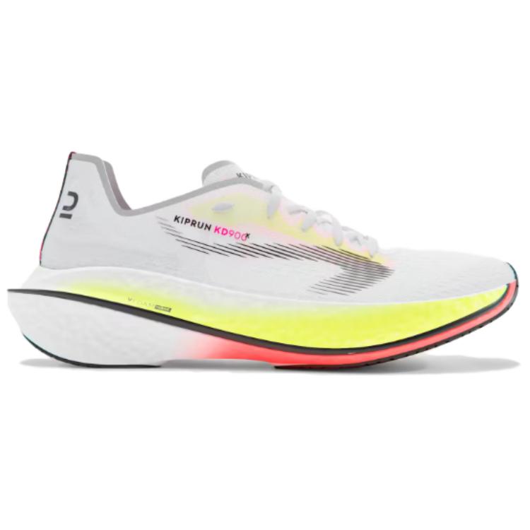 DECATHLON Fabric Cushioning Abrasion Resistant Cushioning, Wear Resistant Low top Carbon Plate Marathon Running Shoes