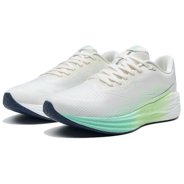 XTEP Cushioning Low top Running Shoes Women’s White Green