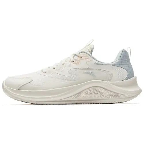 Anta Low top Casual Running Shoes Women's White Blue Pink