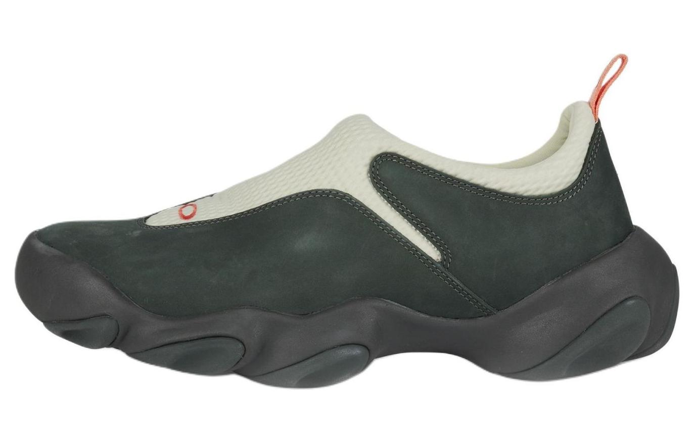Oakley x Brain Dead Factory Team Comfortable Slip Resistant Low top Outdoor Shoes Unisex Beige Green