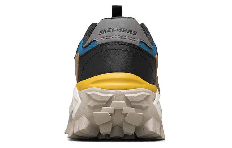 Мужские кроссовки Skechers Trekson (коричнево-синие) — фото 4
