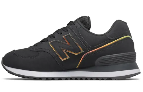 New Balance 574 Black Iridescent Women's