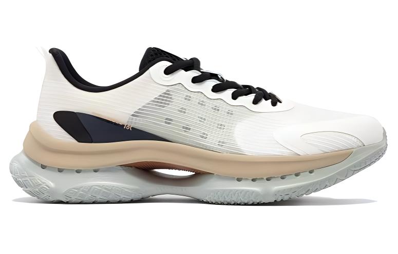 361° Breathable Low top Running Shoes Men’s White Light Green