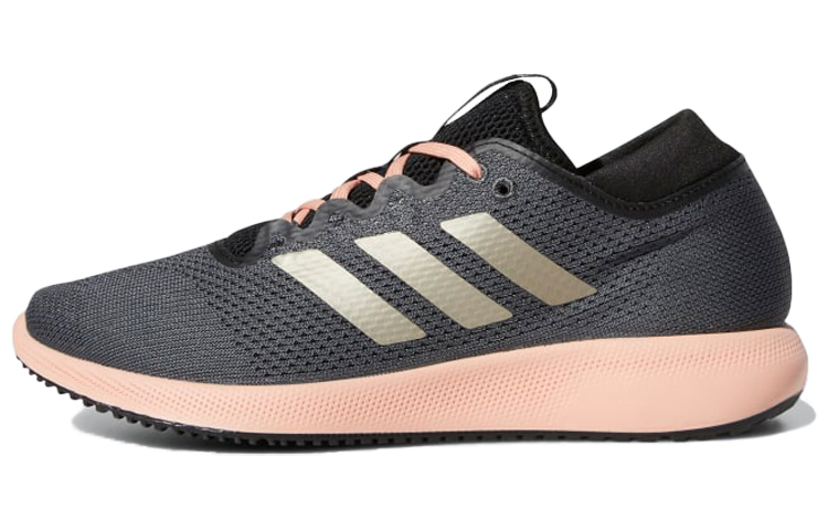Adidas Edge Fle Mesh Slip Resistant Low top Running Shoes Women's Black Gray Pink