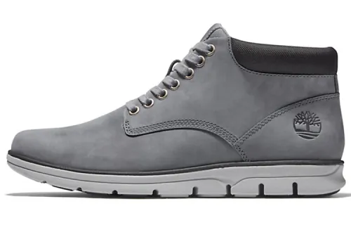 Timberland Bradstreet Leather Abrasion Resistant Ankle Length Outdoor Boots Men's Cool Gray