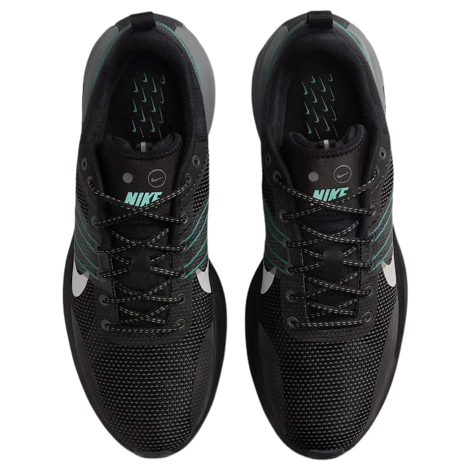 Nike Lunar Roam Premium Black Cool Grey Aurora Green