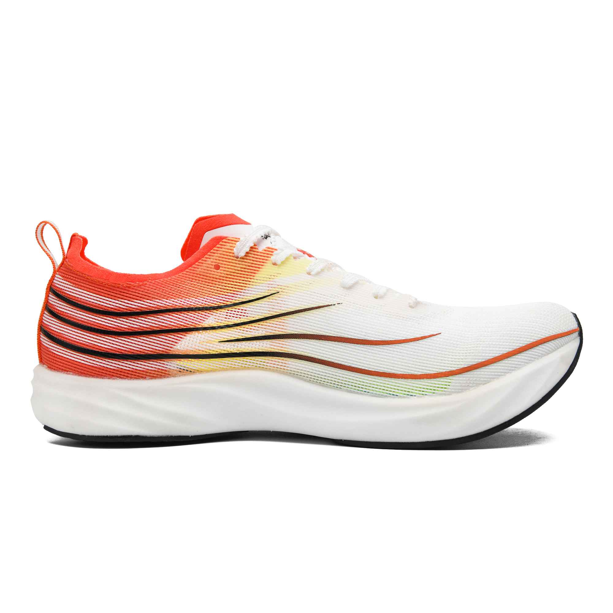 50 Cushioning Slip Resistant Abrasion Resistant Low top Running Shoes Unisex Mismatched Color Frost & Ember