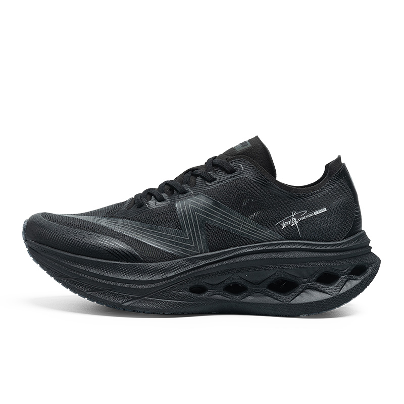 ANGSHAN Running Shoes Unisex Low Top Black