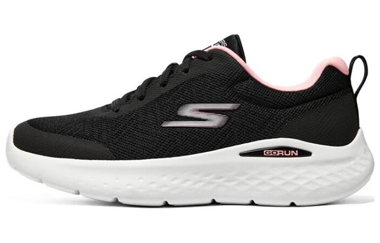 Женские кроссовки Skechers Skechers Go Run Lite Q (черно-бело-розовые)