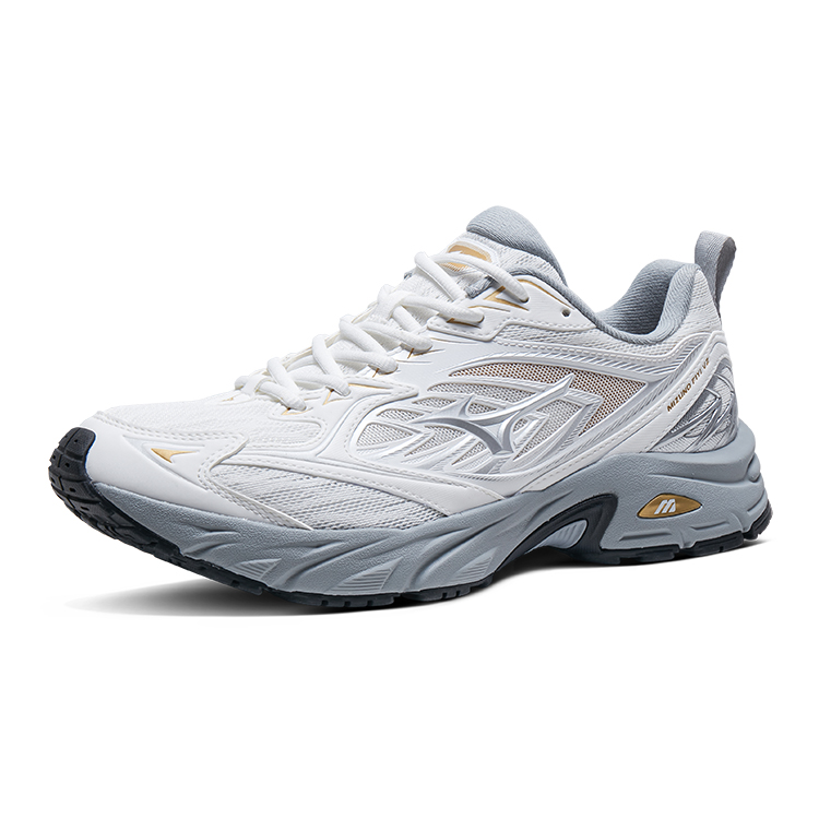 Mizuno FIYI V2 Slip Resistant, Abrasion Resistant, Breathable Low top Casual Running Shoes Unisex Ivory White