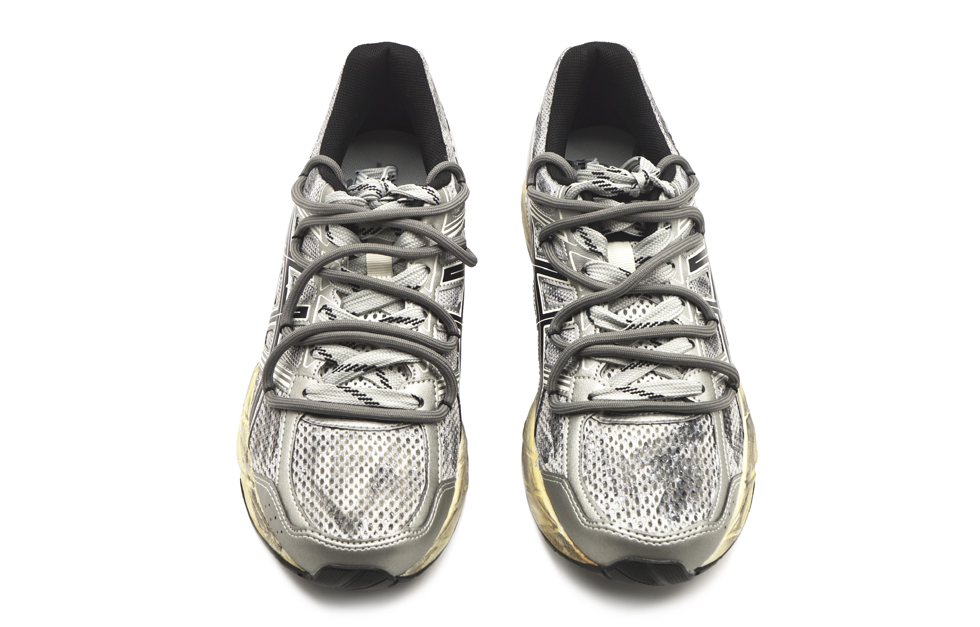 ASICS Gel Contend 4 Cushioning Breathable Coverage Low top Running Shoes Unisex Premium Gray
