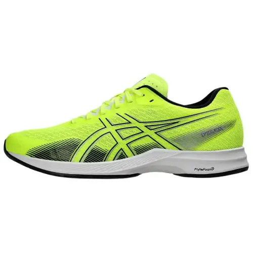 Asics LYTERACER 5 Abrasion Resistant Abrasion Resistant Low top Casual Running Shoes Men's Yellow Black