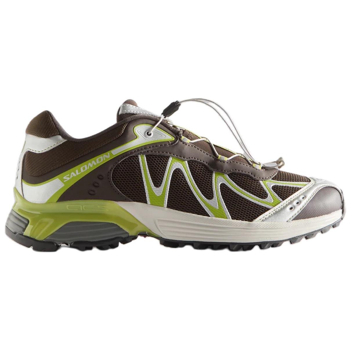 KITH x SALOMON XT WHISPER Comfortable Low top Running Shoes Unisex Brown Green