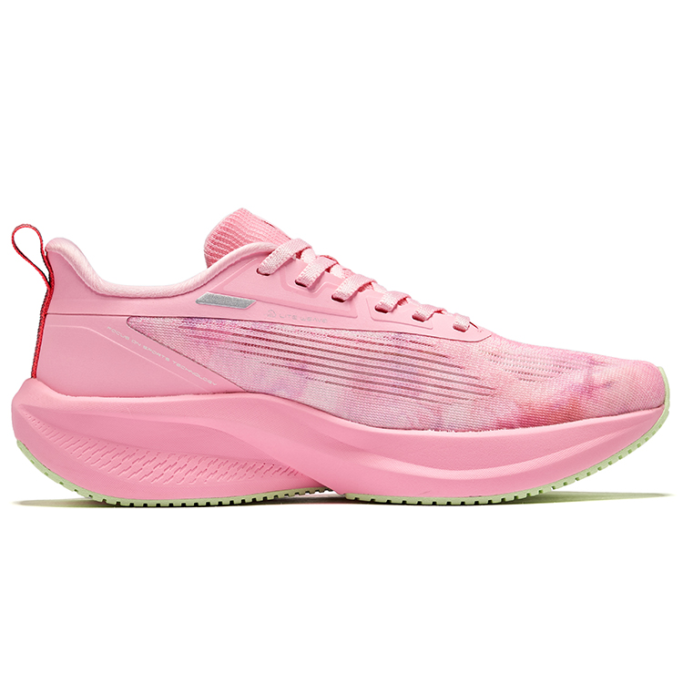 Erke Lightning 4 Cushioning Rebound Low top Running Shoes Women’s Peach Blossom Pink
