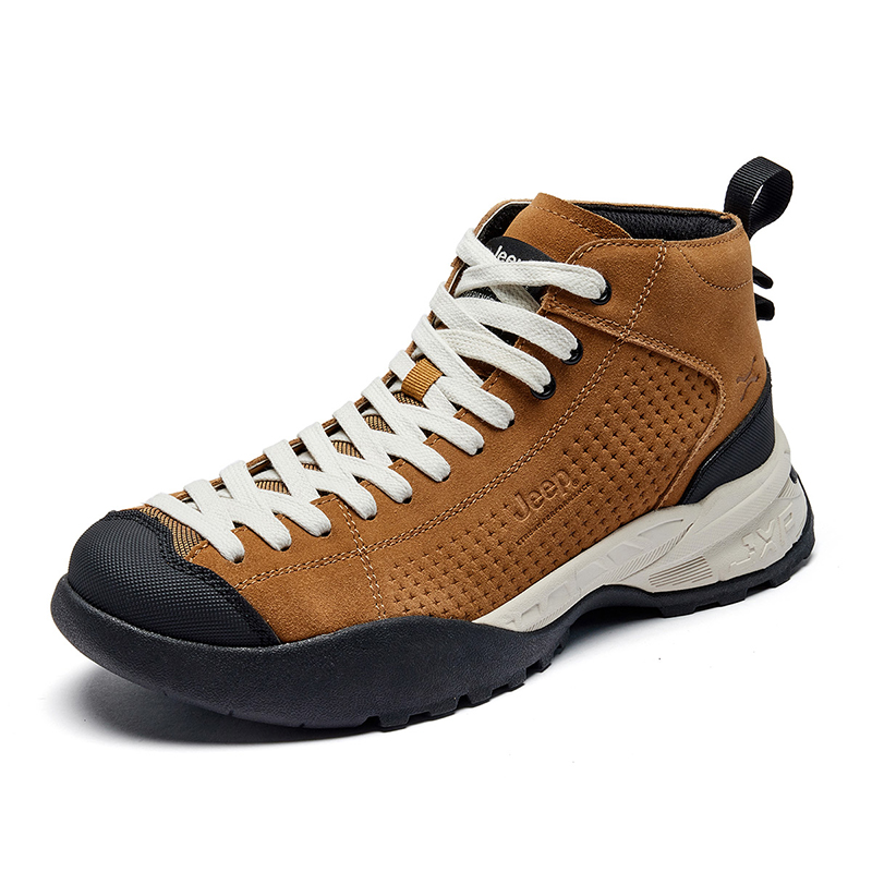 Jeep Mid top Outdoor Shoes Men’s Khaki