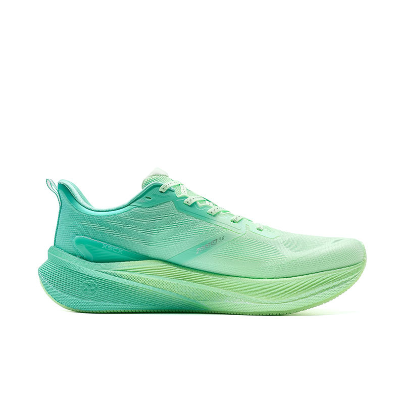 XTEP 2000km 3.0 Fabric Low top Training Running Shoes Men's Elf Green Teal