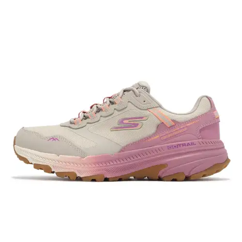 Skechers Go Run Trail Abrasion Resistant Low top Running Shoes Women's Pink