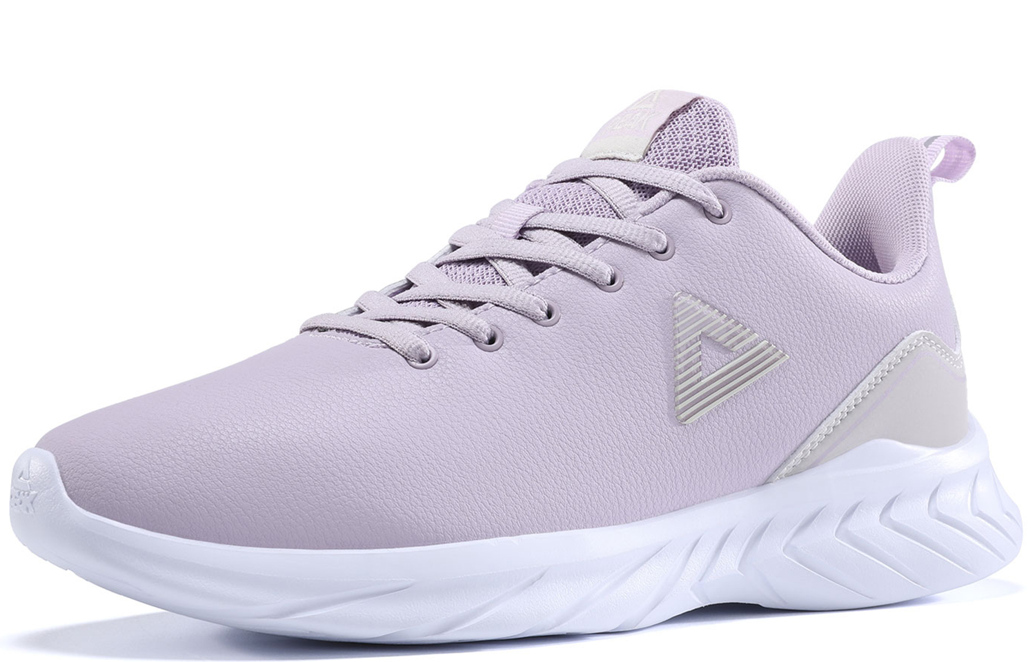 PEAK Leather Waterproof And Lightweight Low top Running Shoes Women’s Misty Mimic Purple