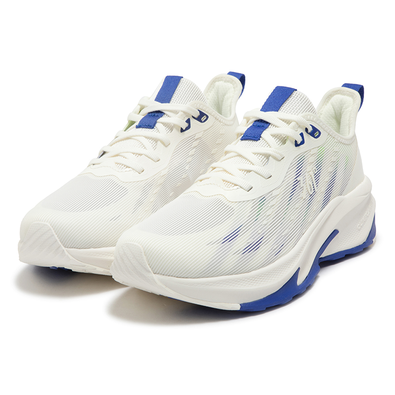 361° Cushioning Breathable Cushioning Breathable Low top Casual Running Shoes Men’s White Blue
