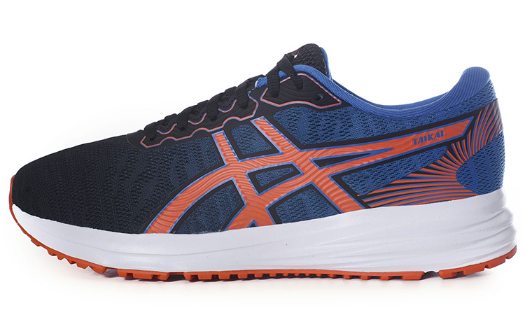 Asics Taikai Abrasion Resistant Breathable Low top Running Shoes Men's Blue Orange