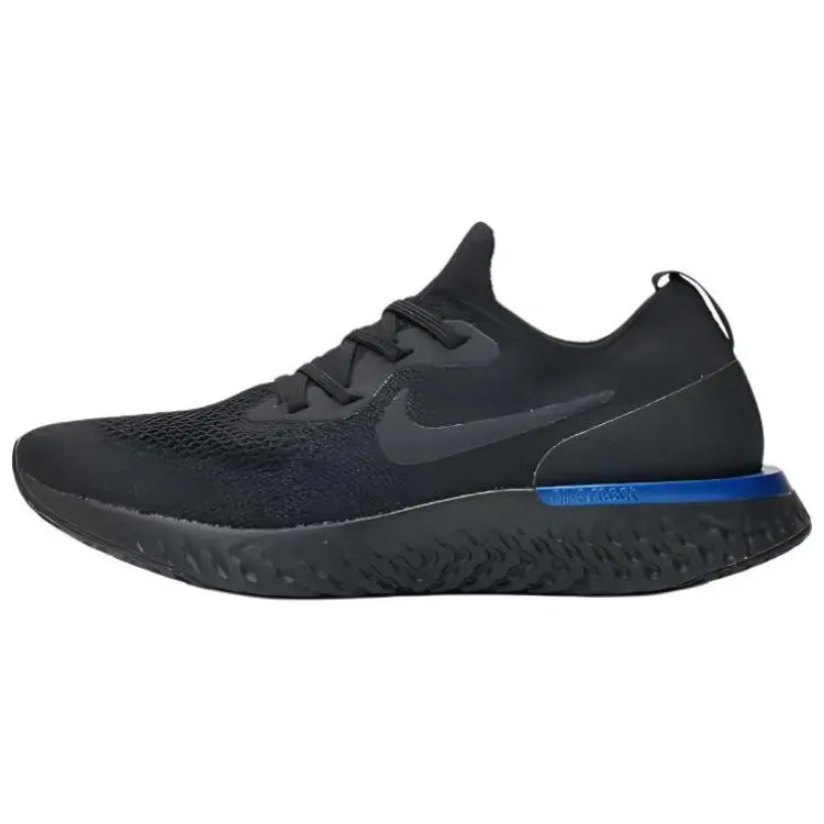 Nike Epic React Flyknit Black Racer Blue Women's