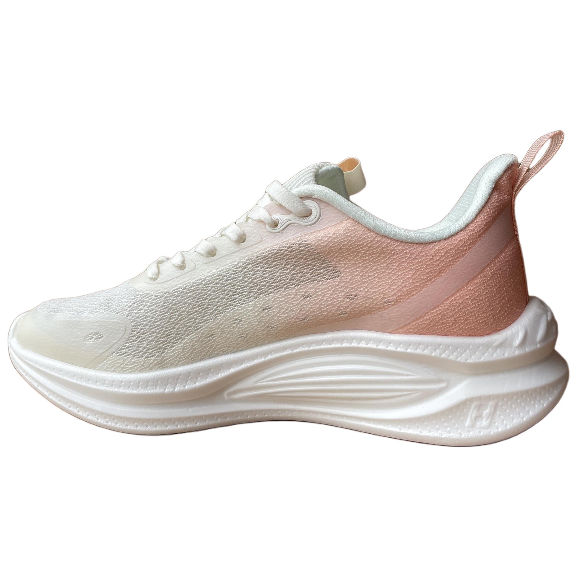Erke Slip Resistant Abrasion Resistant Running Shoes Women’s Peach