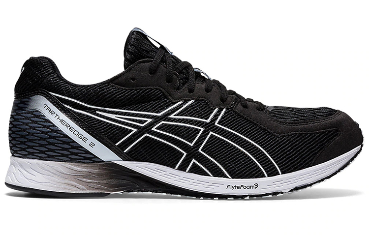 Мужские кроссовки ASICS Tartheredge 2 (черно-белые) — фото 2