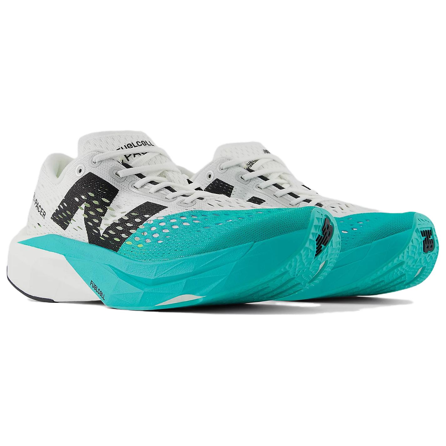 New Balance FuelCell SuperComp Pacer V2 White Cyber Jade Black Women’s