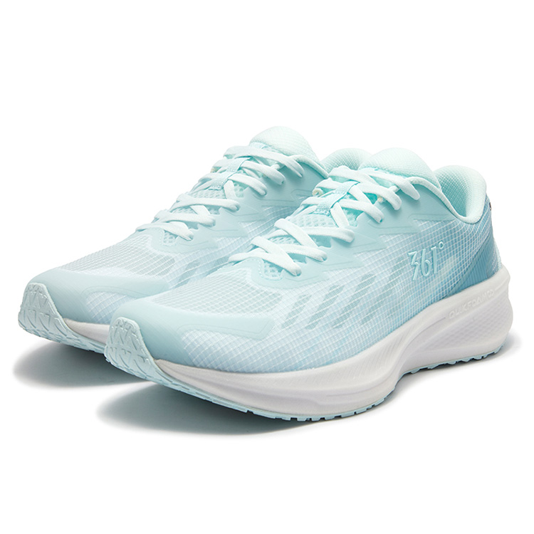 361° Sharp Sparkle Slip Resistant Abrasion Resistant Low top Casual Running Shoes Men’s Sheer Blue