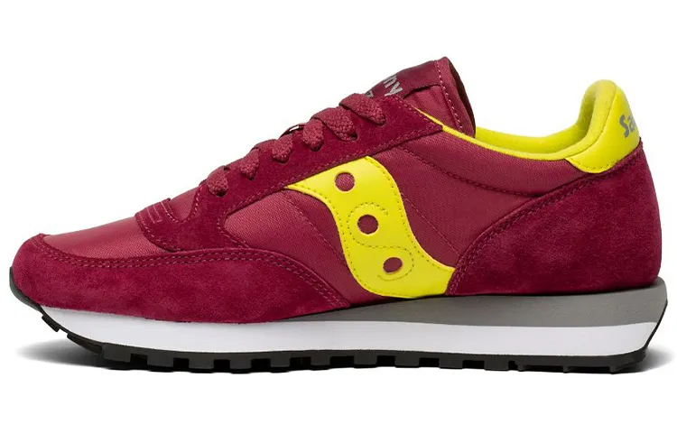 Saucony Jazz Original Running Shoes Women's Low Top Red/Yellow