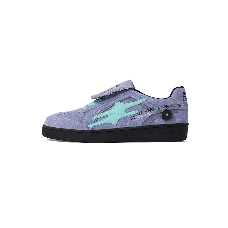 KILLWINNER German Army Trainers Unisex Low Top Purple