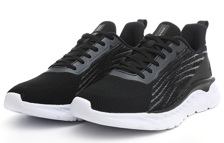 Erke Shark Of Surprise Shake Low top Running Shoes Men’s Black Gray