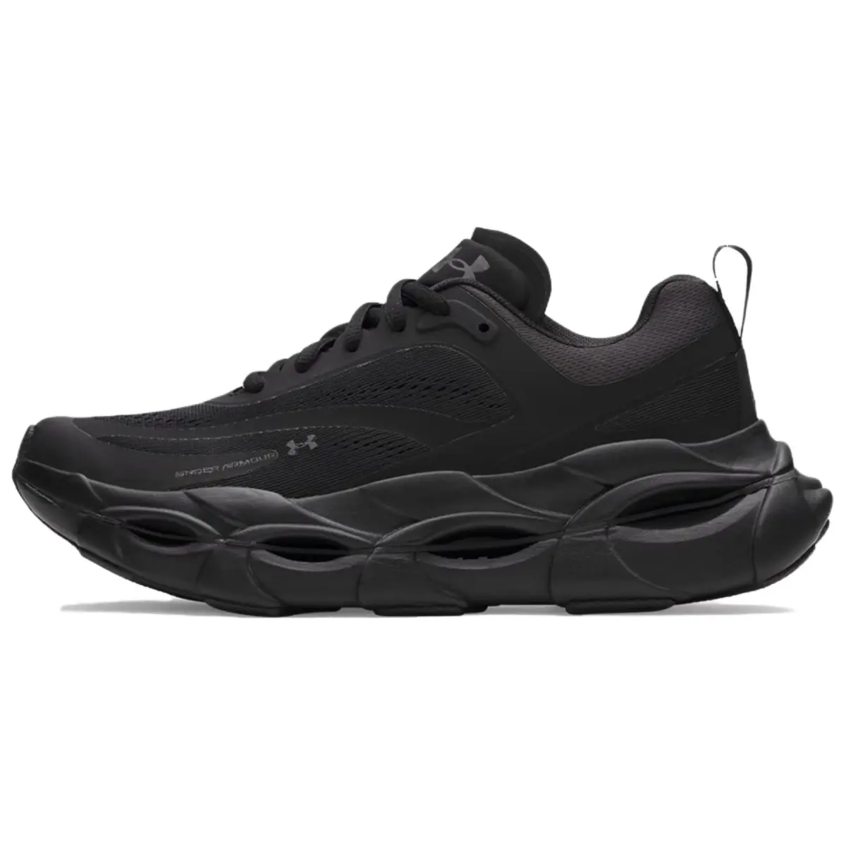 Under Armour Halo Racer Fashion Trend Support Balance Rebound Running Shoes Women's Black