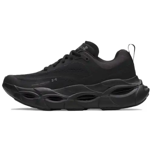 Under Armour Halo Racer Fashion Trend Support Balance Rebound Running Shoes Women's Black