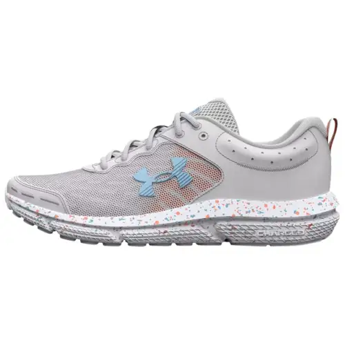 Under Armour Charged Assert 10 Abrasion Resistant Low top Running Shoes Women's Gray