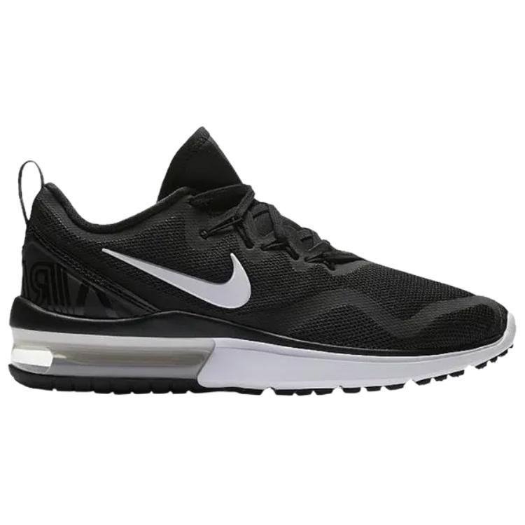 Nike Air Max Fury Abrasion Resistant Abrasion Resistant Low top Running Shoes Women’s Black White
